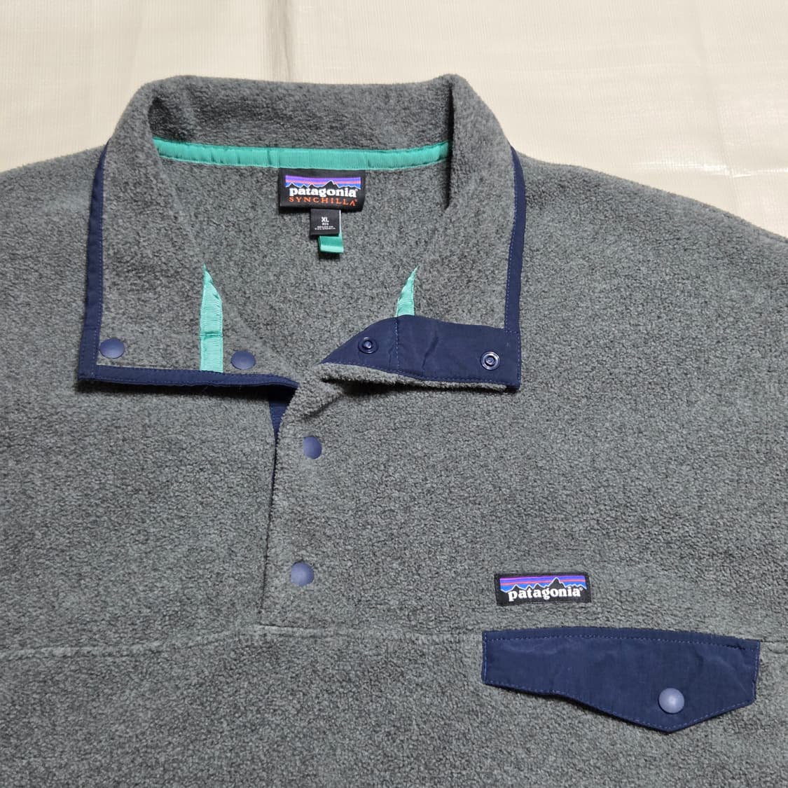 파타고니아 신찰라 풀오버 그레이 XL 콜롬비아 상품이미지3