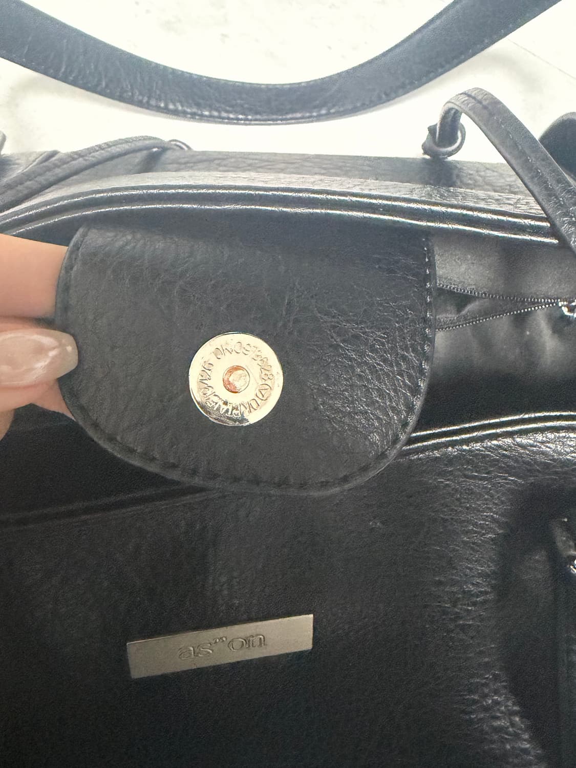 애즈온 헤븐백 블랙 상품이미지5