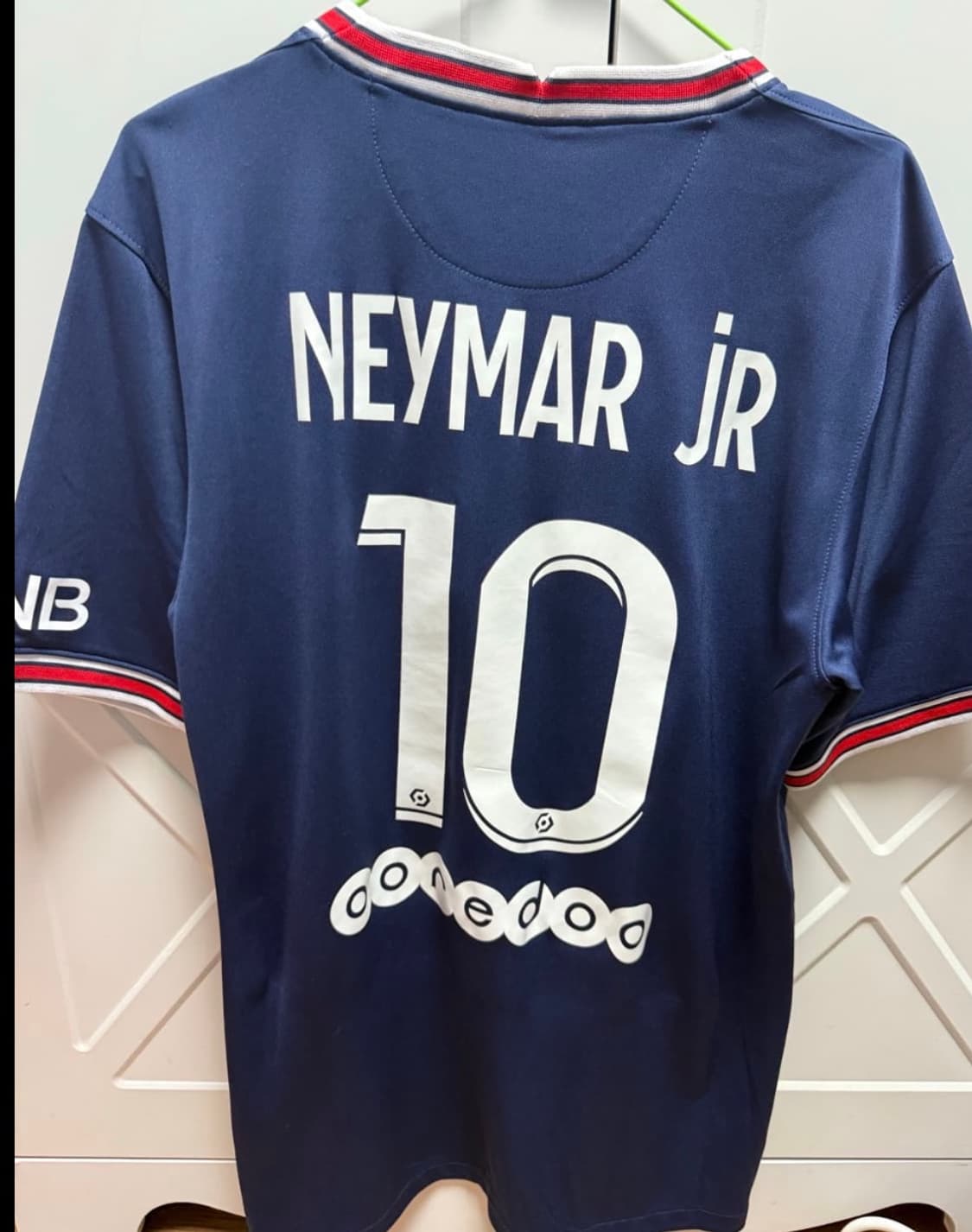 21-22 파리 생제르망 psg 홈 유니폼 네이마르 마킹 상품이미지2