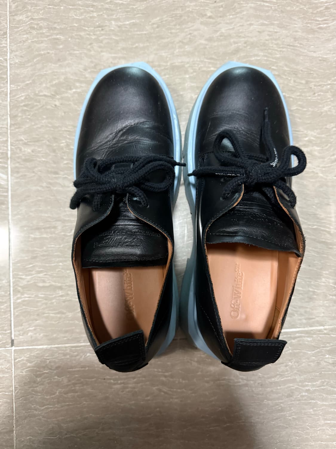 오프화이트 더비슈즈 상품이미지2