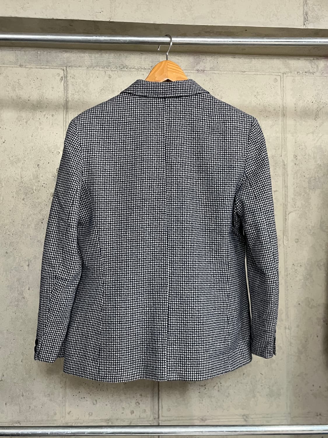 80s Pendleton Houndstooth Wool Blazer 상품이미지5