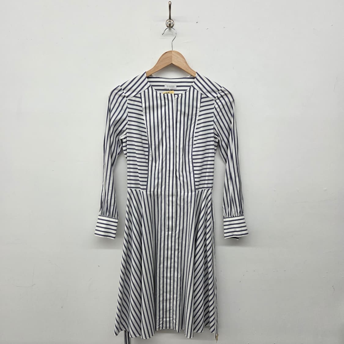메킨토시 스트라이프 셔츠 원피스 여성 M 상품이미지1