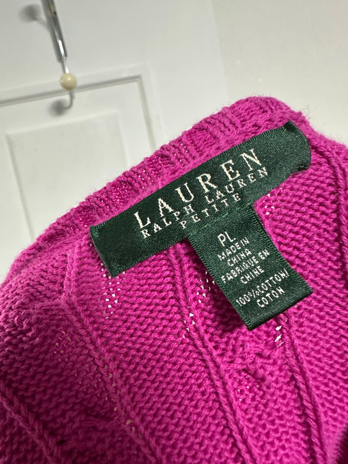 로렌 랄프로렌 꽈배기 니트 상품이미지3