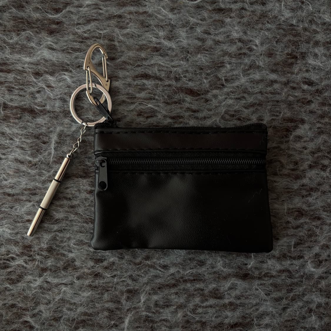 [50개판매] 2pockets wallet keyring 지갑 키링 상품이미지1