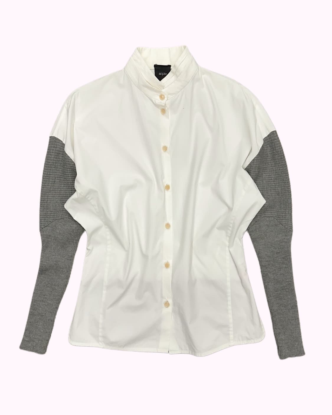 KUHO wool knit mixed blouse 상품이미지2