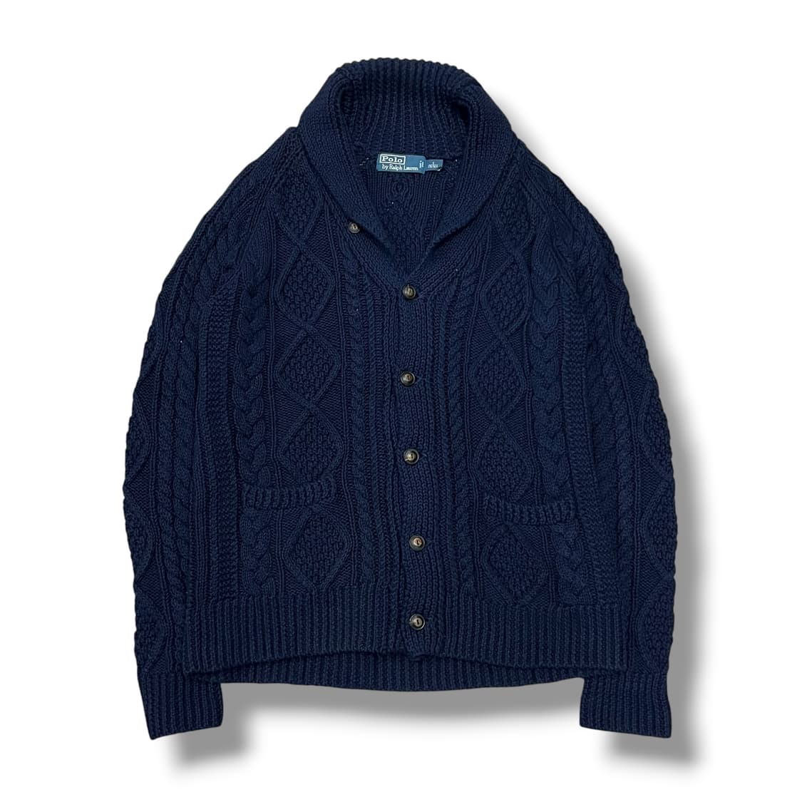 폴로 랄프로렌 숄카라 꽈배기 가디건 s08616 상품이미지2