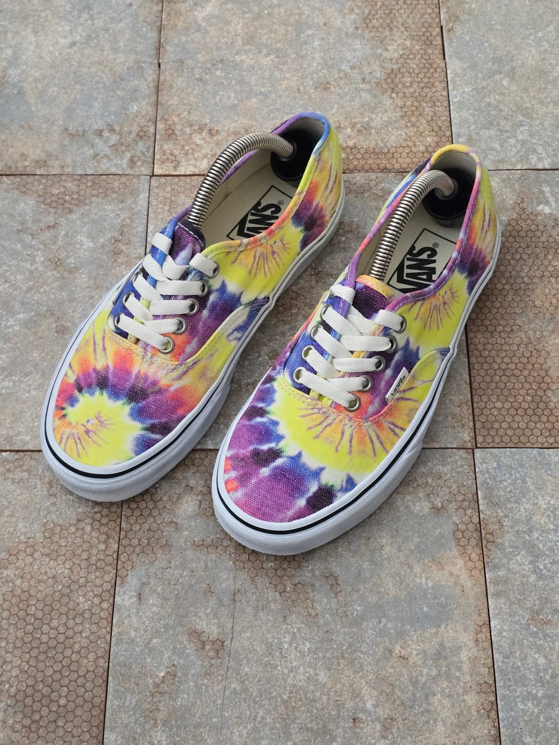 (250)반스 워시드 타이다이 어센틱  상품이미지1