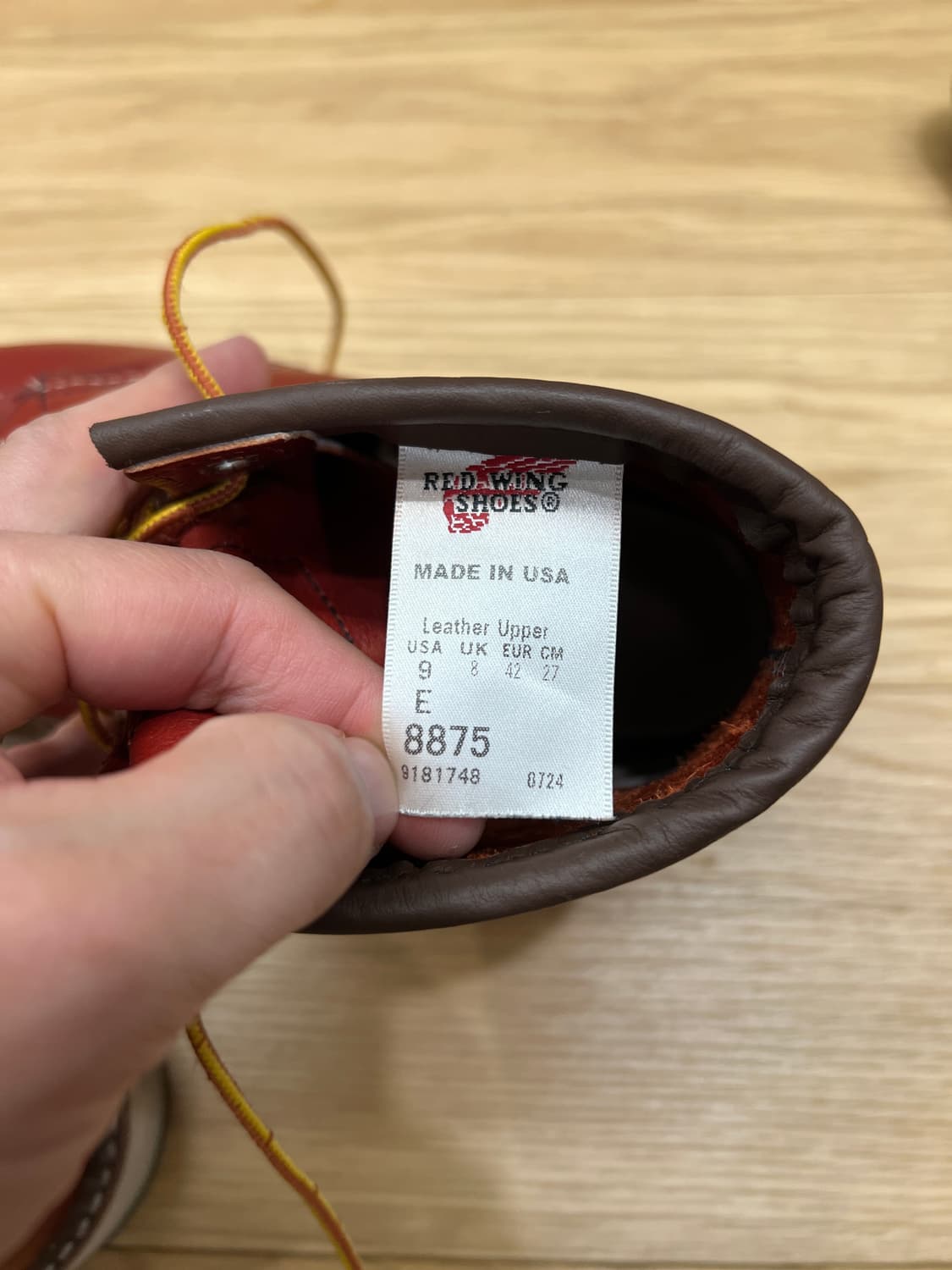 레드윙 목토 8875 9E (270) 상품이미지6