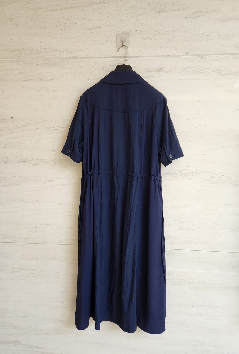 쥬시쥬디 25ss 우븐믹스 집업 롱원피스 66사이즈 상품이미지8