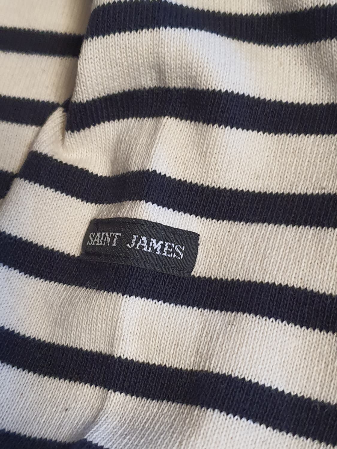 세인트제임스 길도 엘보패치 (흰검 스트라이프 / T5 / 남성 100) 상품이미지4