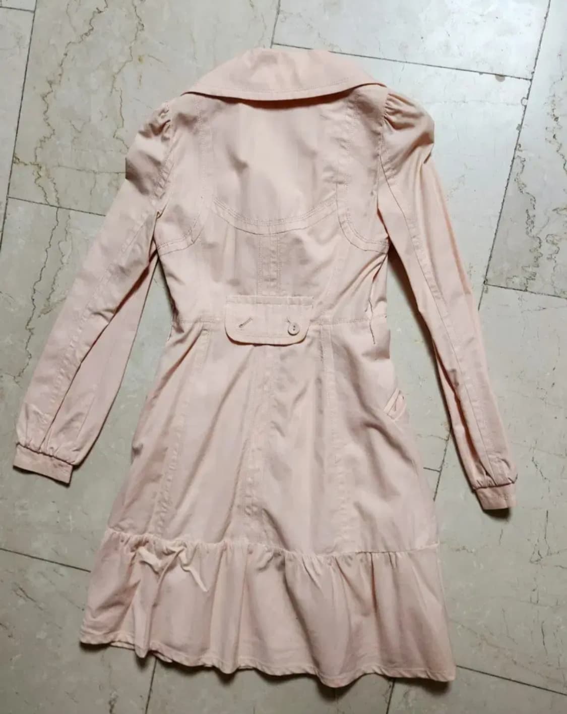 맥긴 mcginn knightsbridge 양산형 딸기우유 바바리 코트 상품이미지2