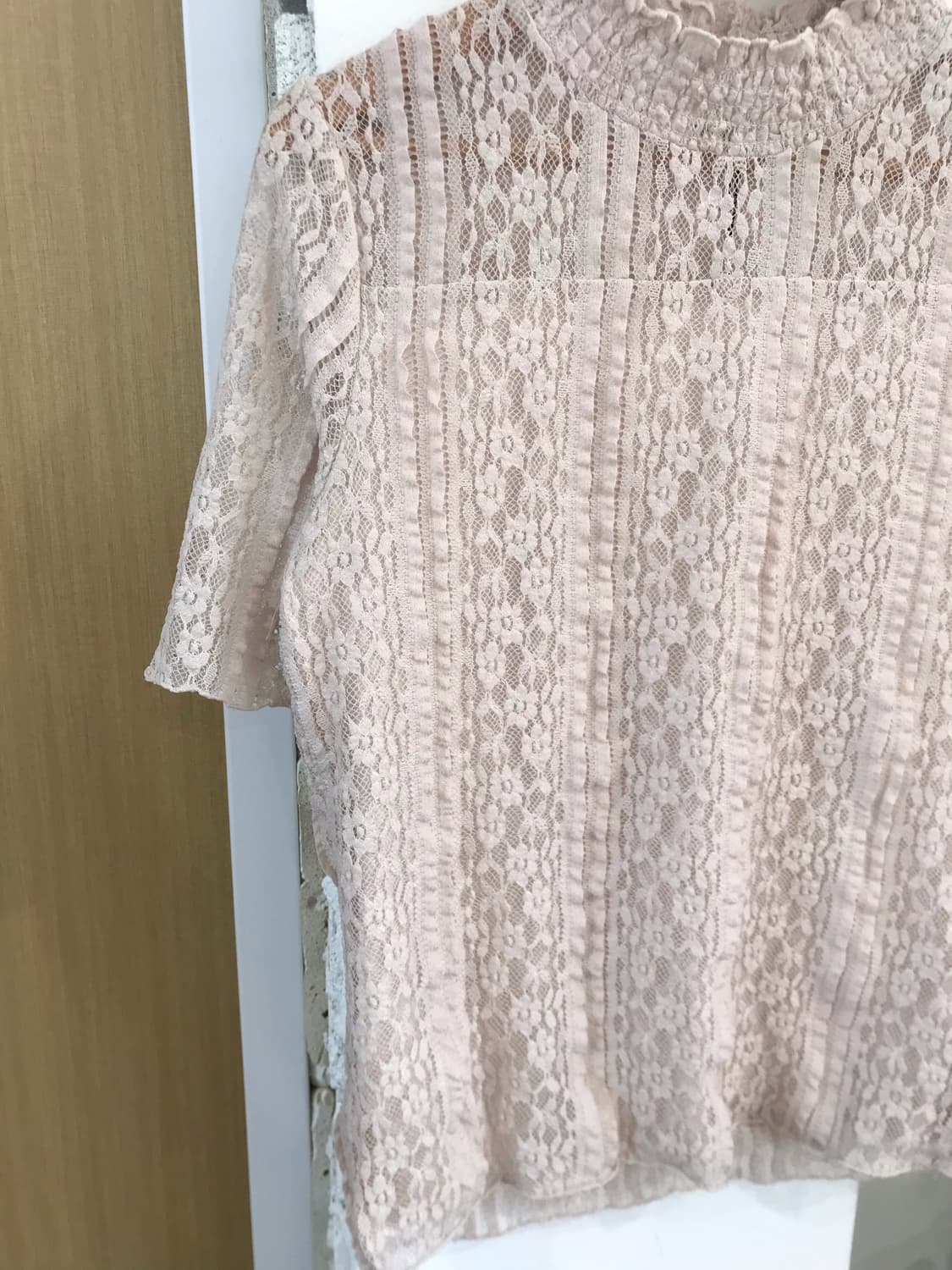 레이스 프릴 탑 상품이미지8