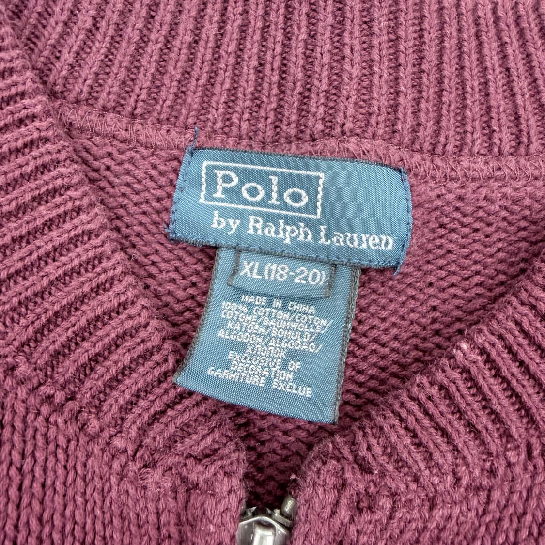 폴로 빅포니 니트집업 상품이미지6