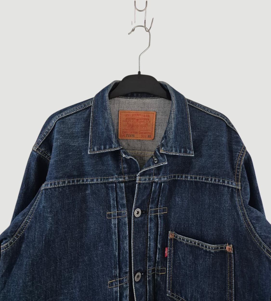 리바이스 90'빈티지 y2k 데님 청자켓 MEN 상품이미지1