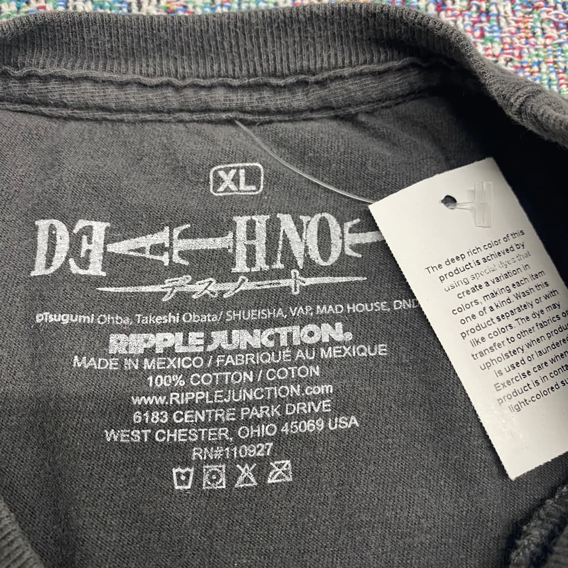 데스노트 오피셜 애니메이션 티셔츠 상품이미지3