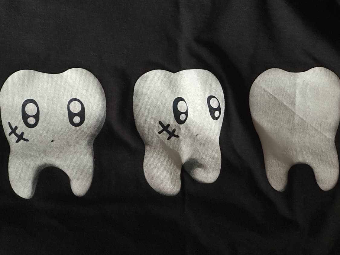 주바 작가님 눈물머금님 티셔츠 상품이미지2