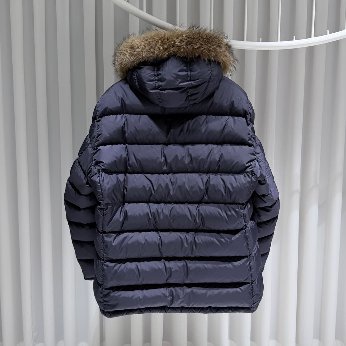 (A+/7) / 몽클레어 클루니 쇼트 다운 패딩 자켓 네이비 상품이미지6