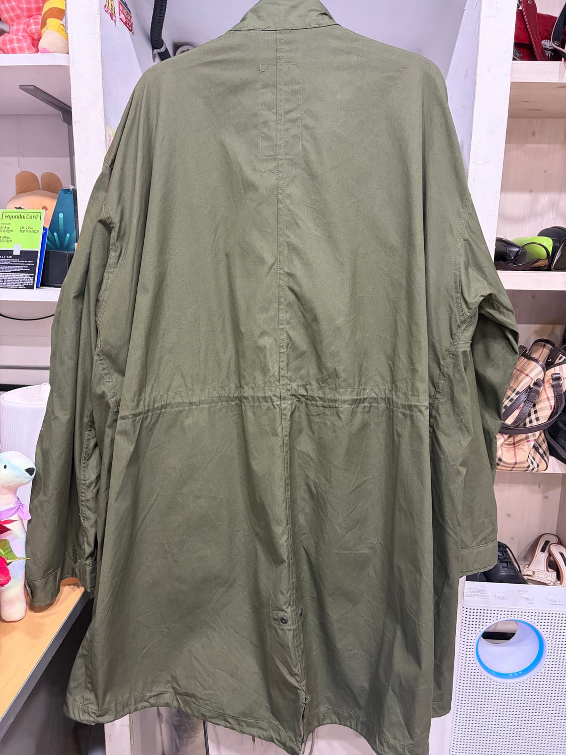 XL, 데드스탁) 오리지널 m-65 피쉬테일 개파카 야상 상품이미지2