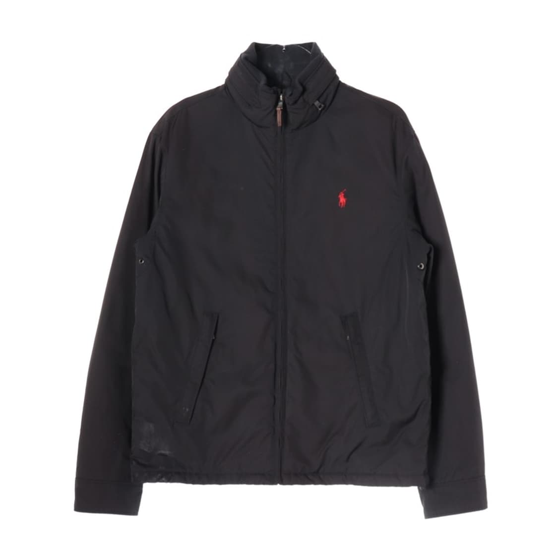 폴로 랄프로렌 블랙 플리스라인 자켓 S 상품이미지1
