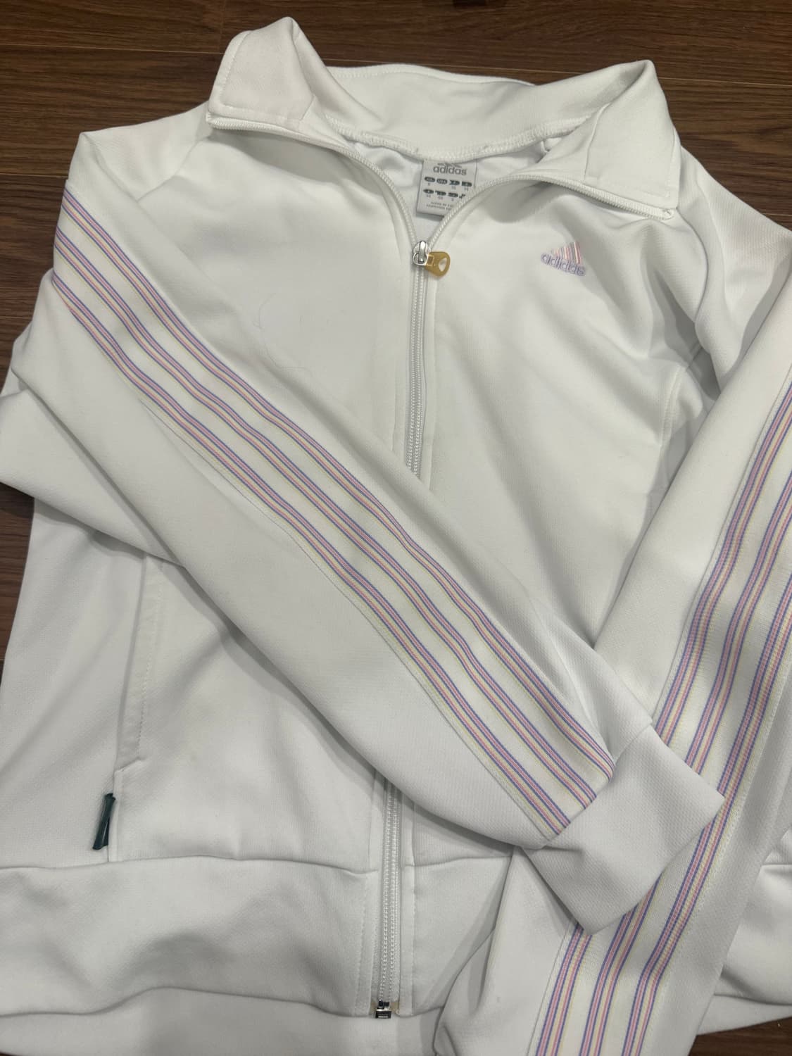 아디다스 딸기우유 흰보 연보라 핑크 마이멜로디깔 져지 희귀매물  상품이미지1