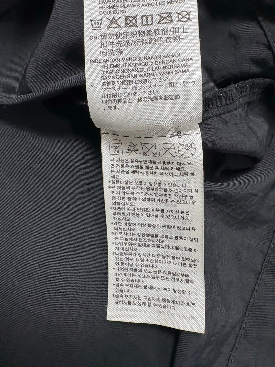 아디다스 아노락 바람막이 블랙 상품이미지8