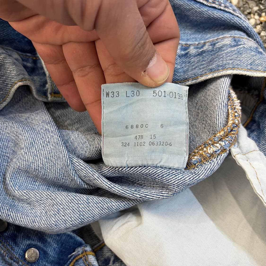 00s 리바이스 501 스트레이트 데님 (32) 상품이미지8