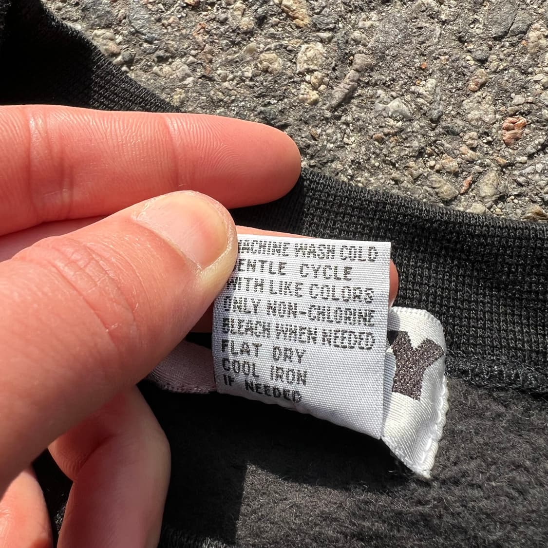 90’s DKNY 투톤 스웻셔츠 상품이미지8