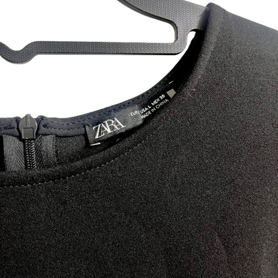 ZARA Draped Shoulder Pad Dress 상품이미지2