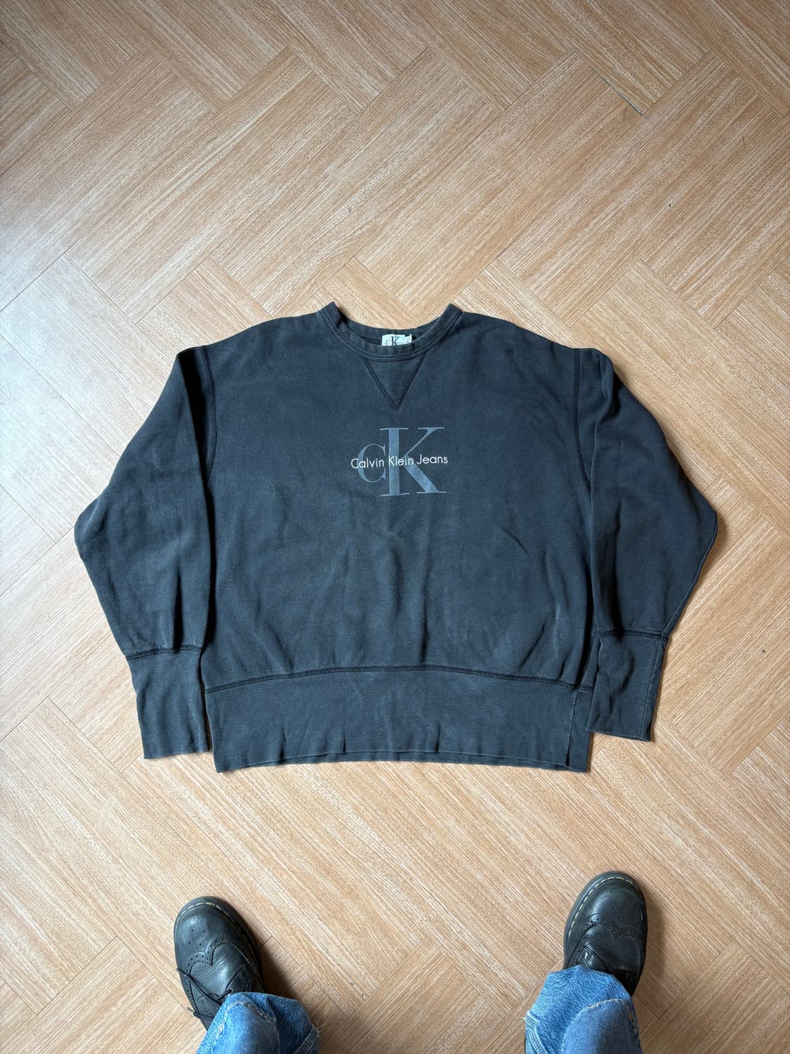 90s Calvin klein Jeans 스웻셔츠 상품이미지2