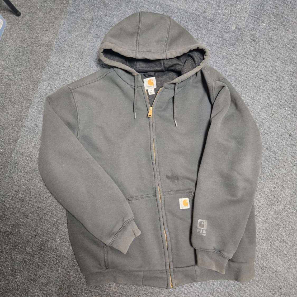 칼하트 써멀 레인디펜더 후드집업 m 상품이미지1