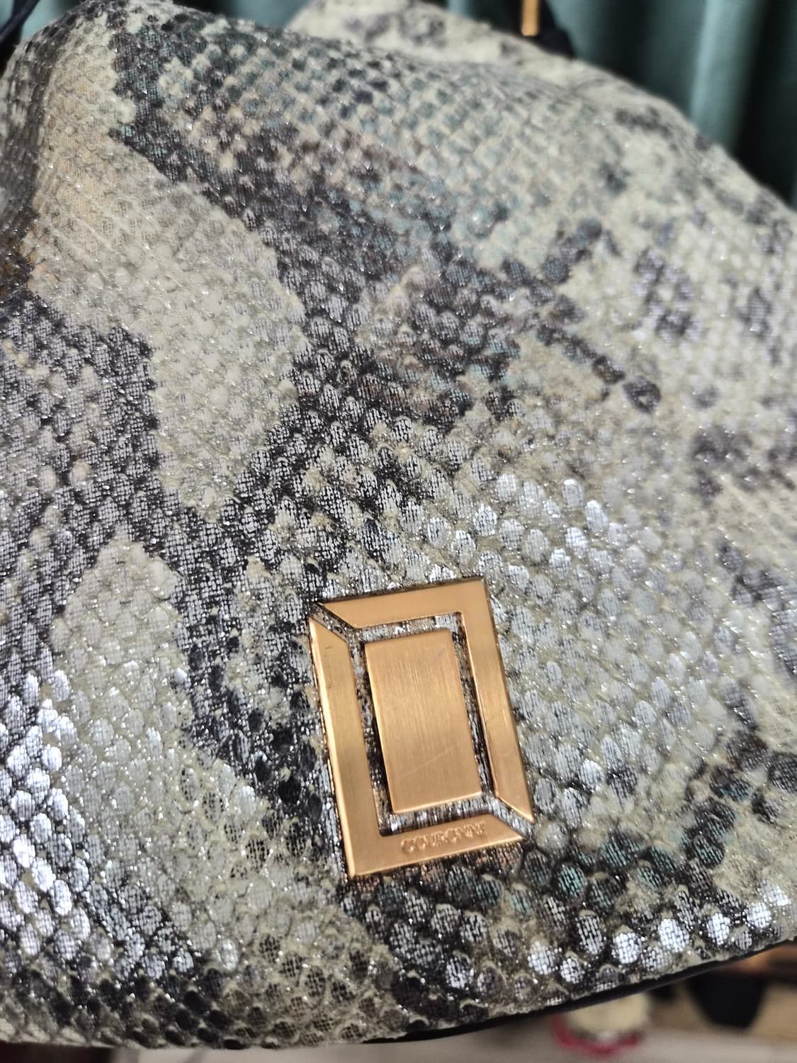 쿠론 샤이니 복조리백 상품이미지5