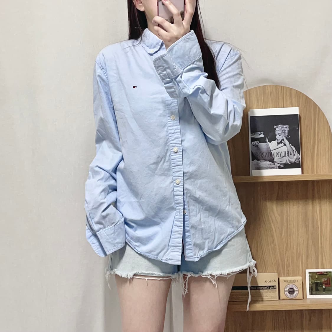 [정품] 타미 소라 솔리드 셔츠 [ M ] 상품이미지1