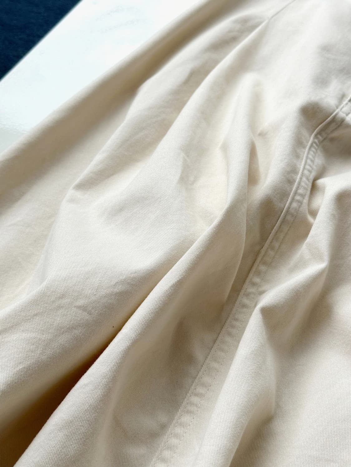 Cotton unbalance hem loose 상품이미지5