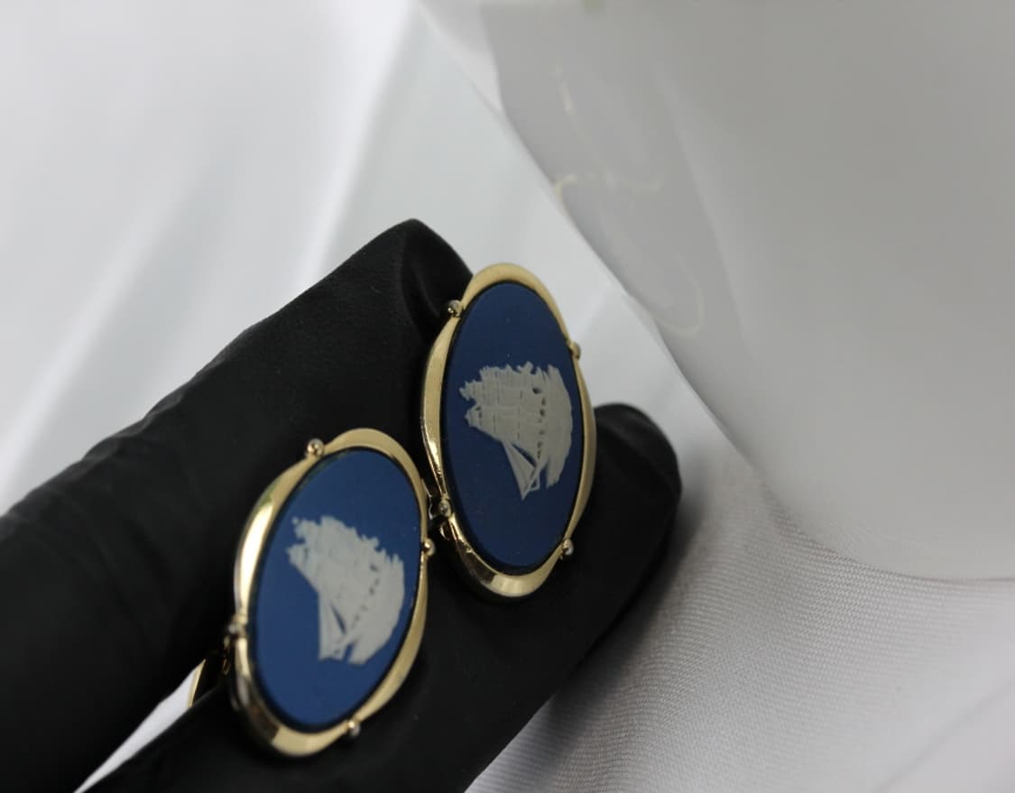 웨지우드 A등급 남자 명품 커프스 제스퍼 상품이미지6