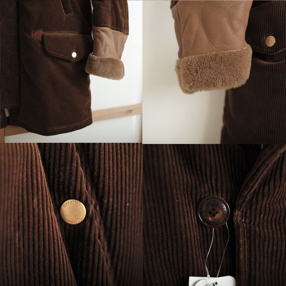 그렌펠 래브라도 코듀로이 파카 42(105~)사이즈 브라운 상품이미지8