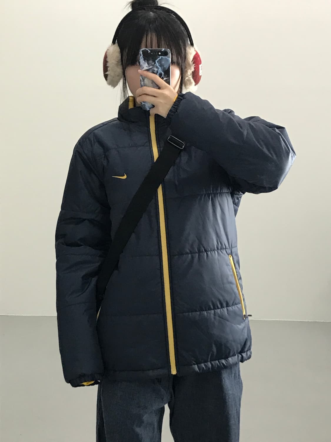 나이키 네이비 패딩 상품이미지2