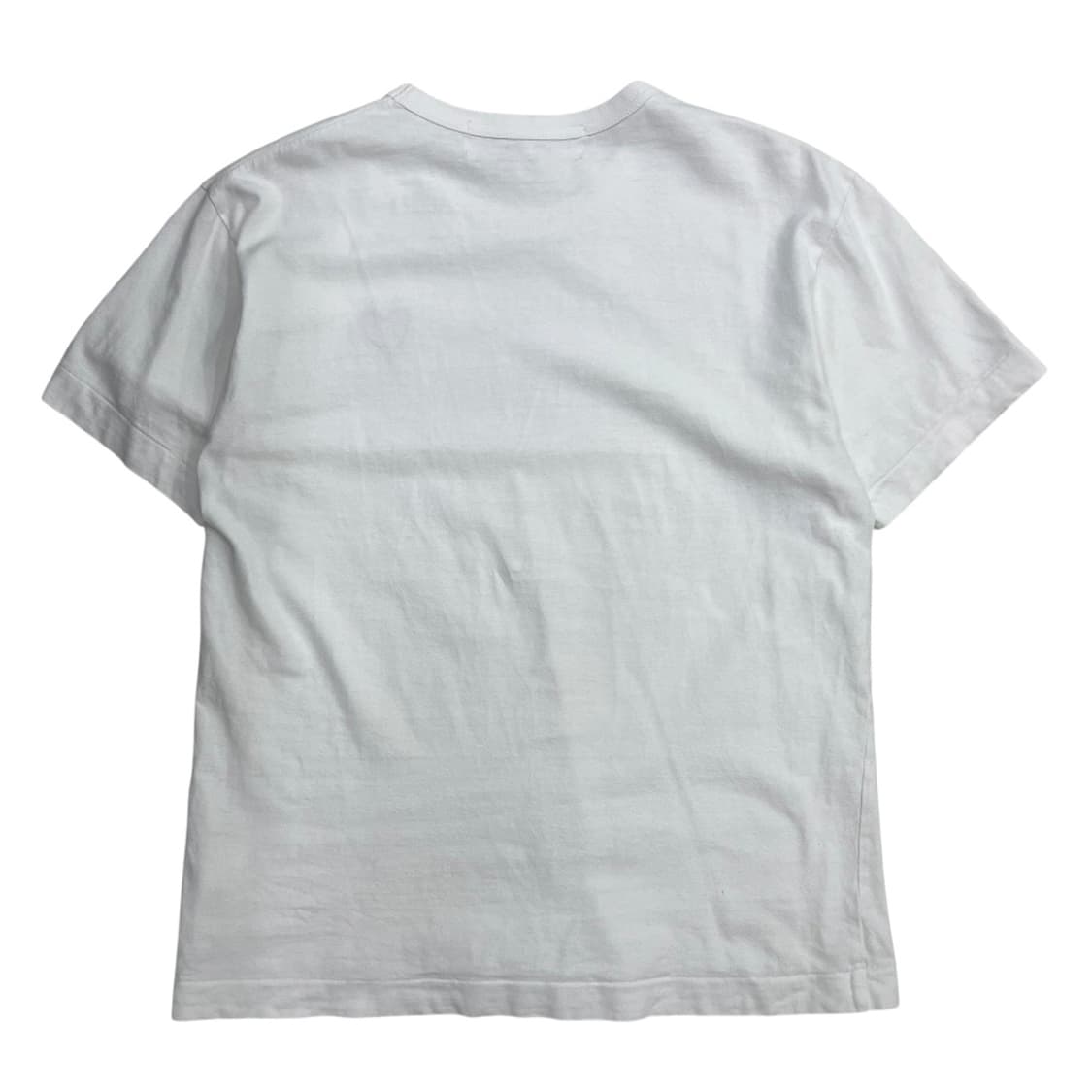 꼼데가르송 레드 와펜 화이트 반팔 M 상품이미지3