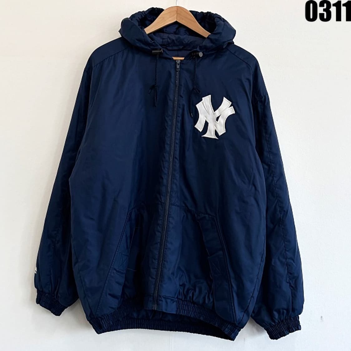 메이저리그 마제스틱 뉴욕 양키스 패딩 자켓 M 실측 XL 0311 상품이미지1