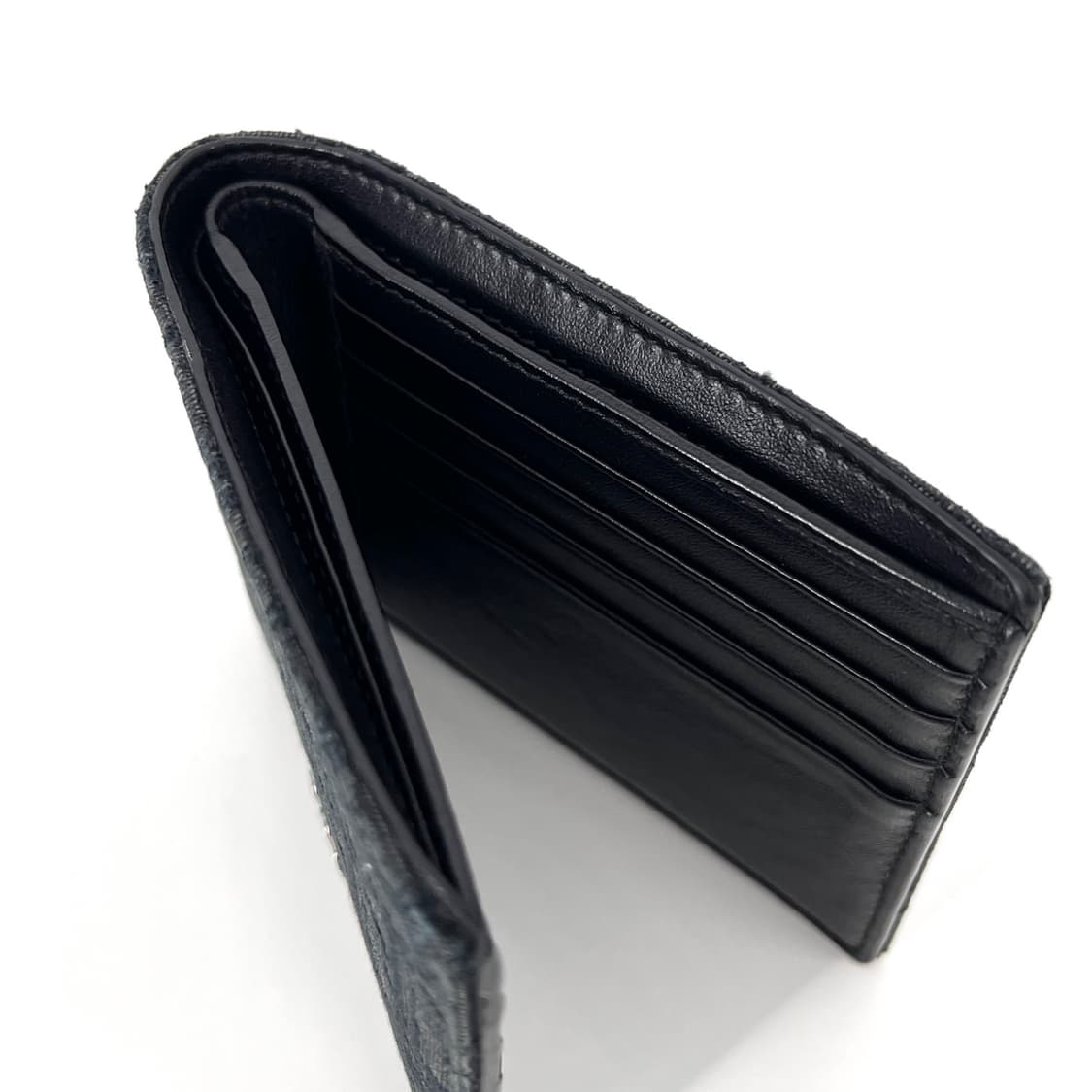 디올 오블리크 자카드 남성 반지갑 블랙 상품이미지5