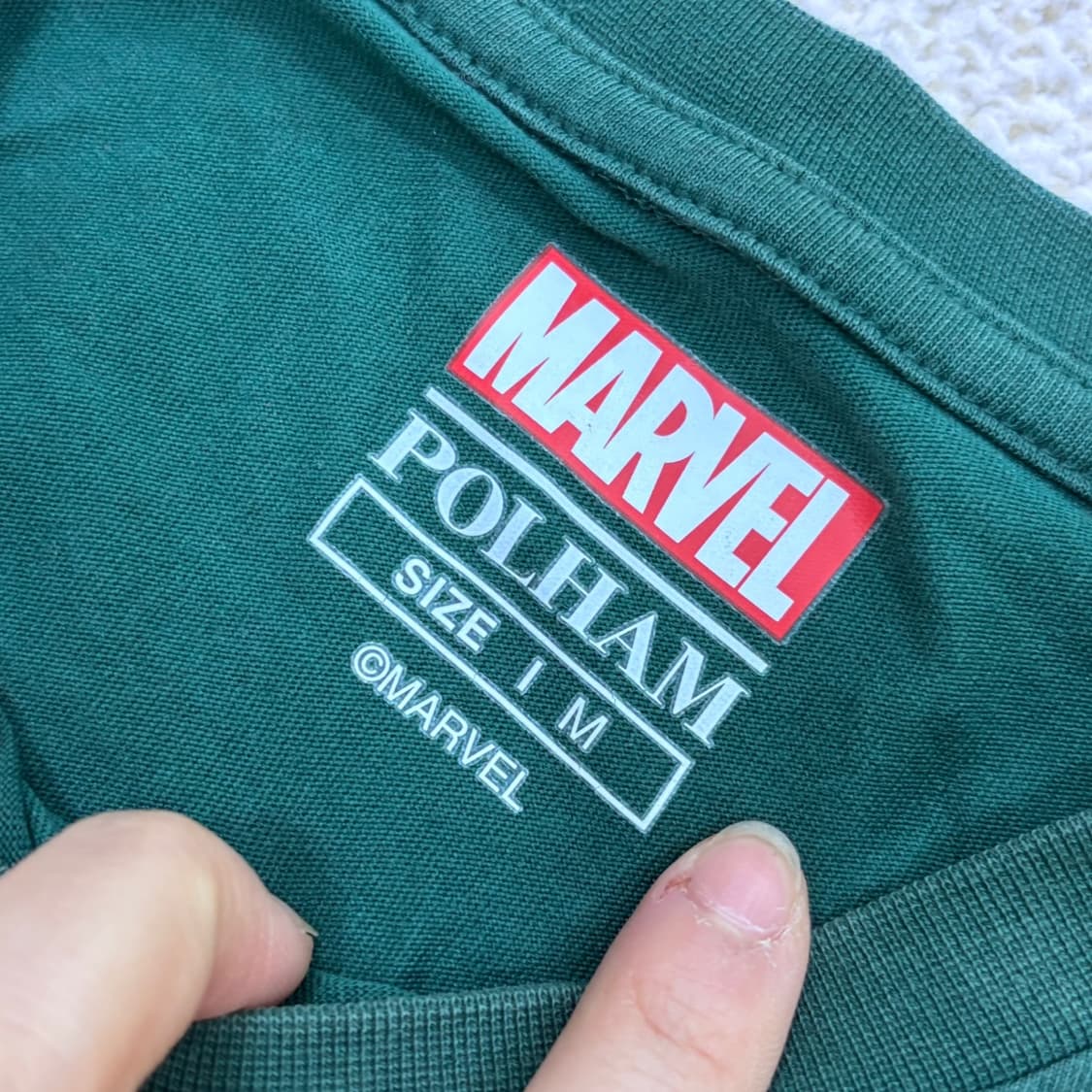 M 폴햄 마블 그래픽 반팔 티셔츠 0317E 상품이미지3