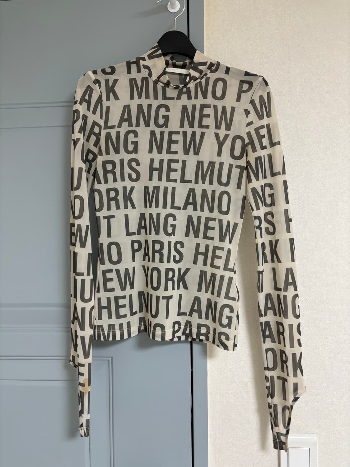 Helmut lang 헬무트랭 시스루탑  상품이미지3