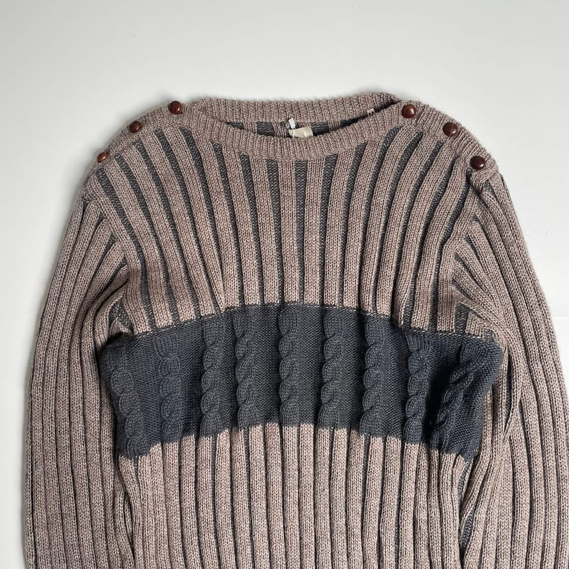 울 알파카 블렌드 니트 (italy made)   상품이미지2