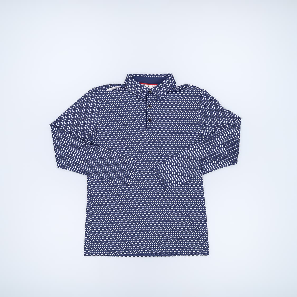 [95] 와이드앵글 골프 패턴긴팔티 0105H1 상품이미지1