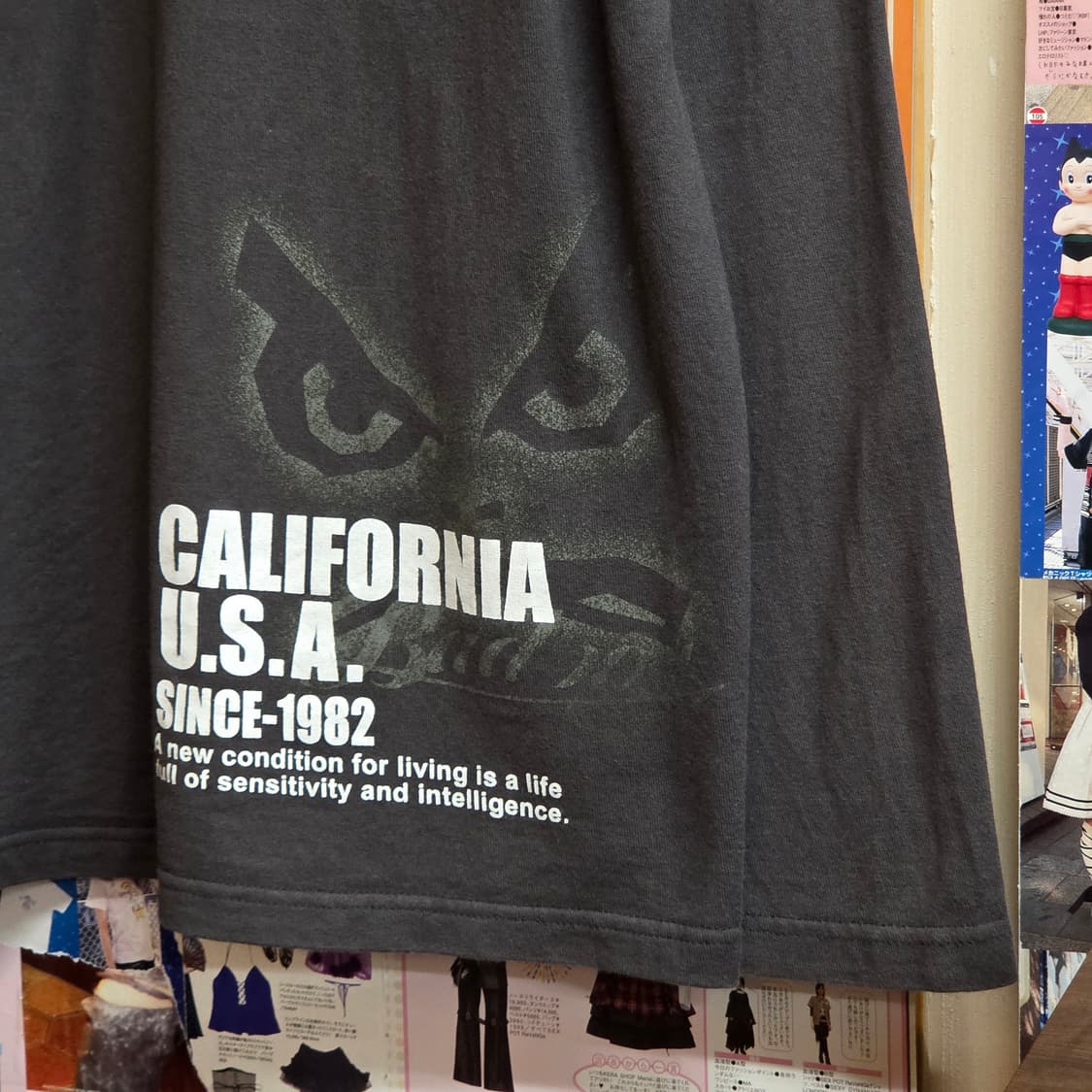 JPN 배드보이 차콜 프린팅 롱슬리브 상품이미지7