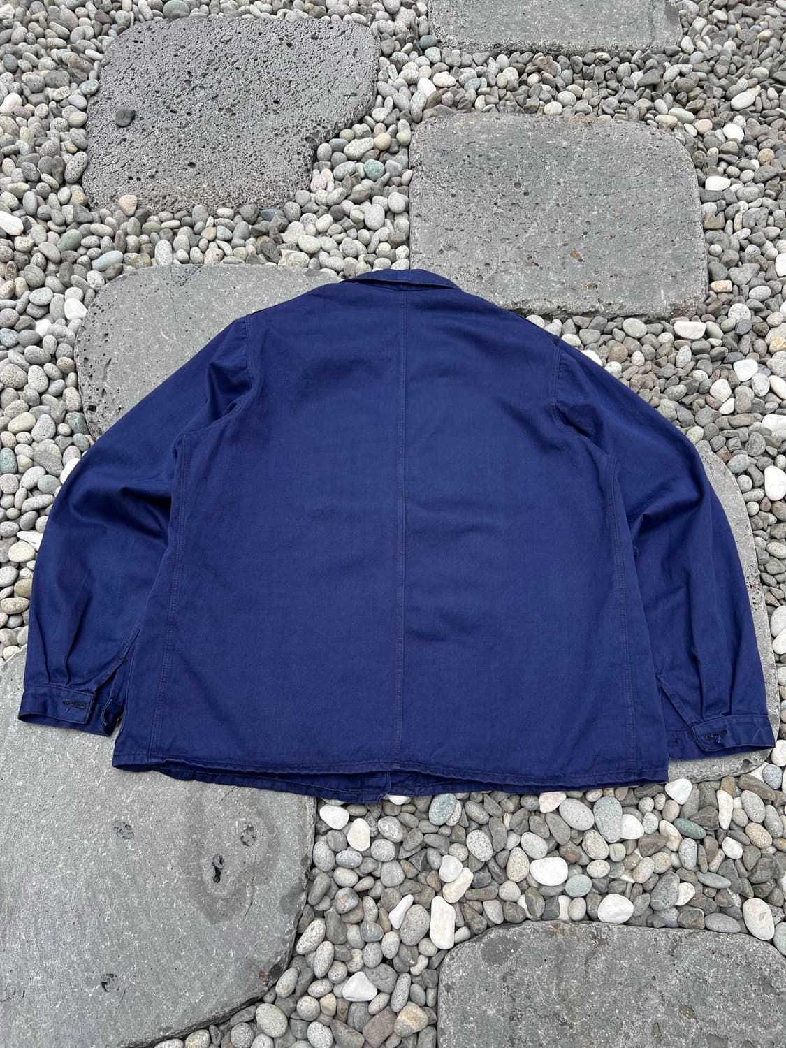 (DEADSTOCK) OLD VINTAGE NAVY 빈티지프렌치워크자켓 상품이미지2