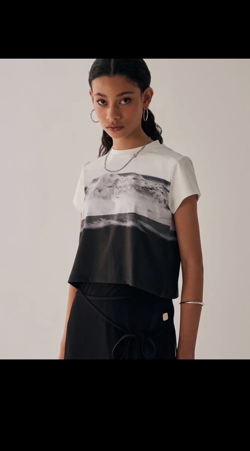 트리밍버드 summer wave T-shirts 상품이미지1