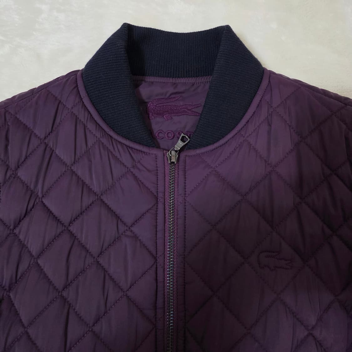 (100)여성 라코스테 퀼팅 패딩 점퍼 상품이미지1