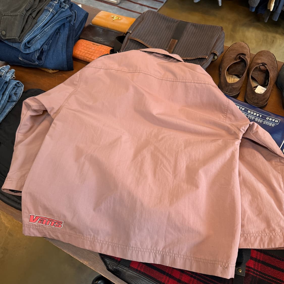 90 00S 올드 반스 스노우보드 웨어 코치 자켓 베이스 XL XXL 상품이미지6