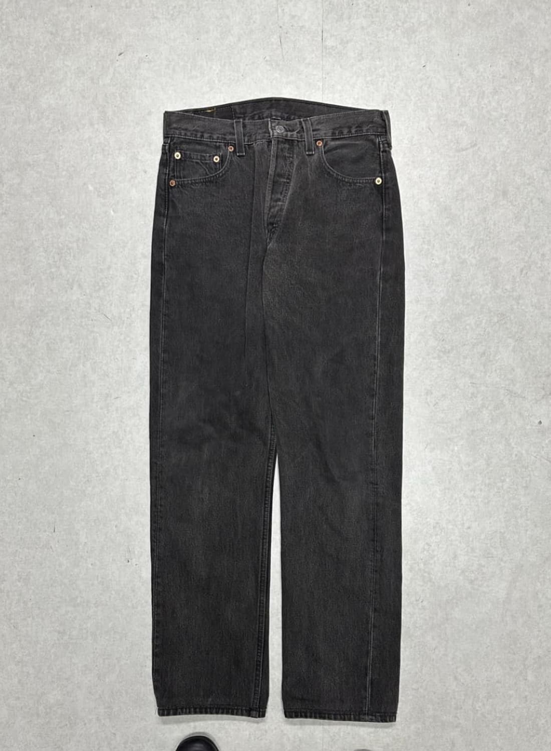 90s 리바이스 501 흑청 상품이미지2