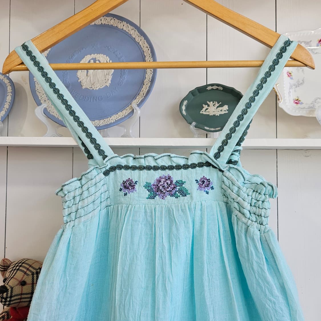 ANNA SUI 안나수이플라워 자수 원피스 상품이미지2